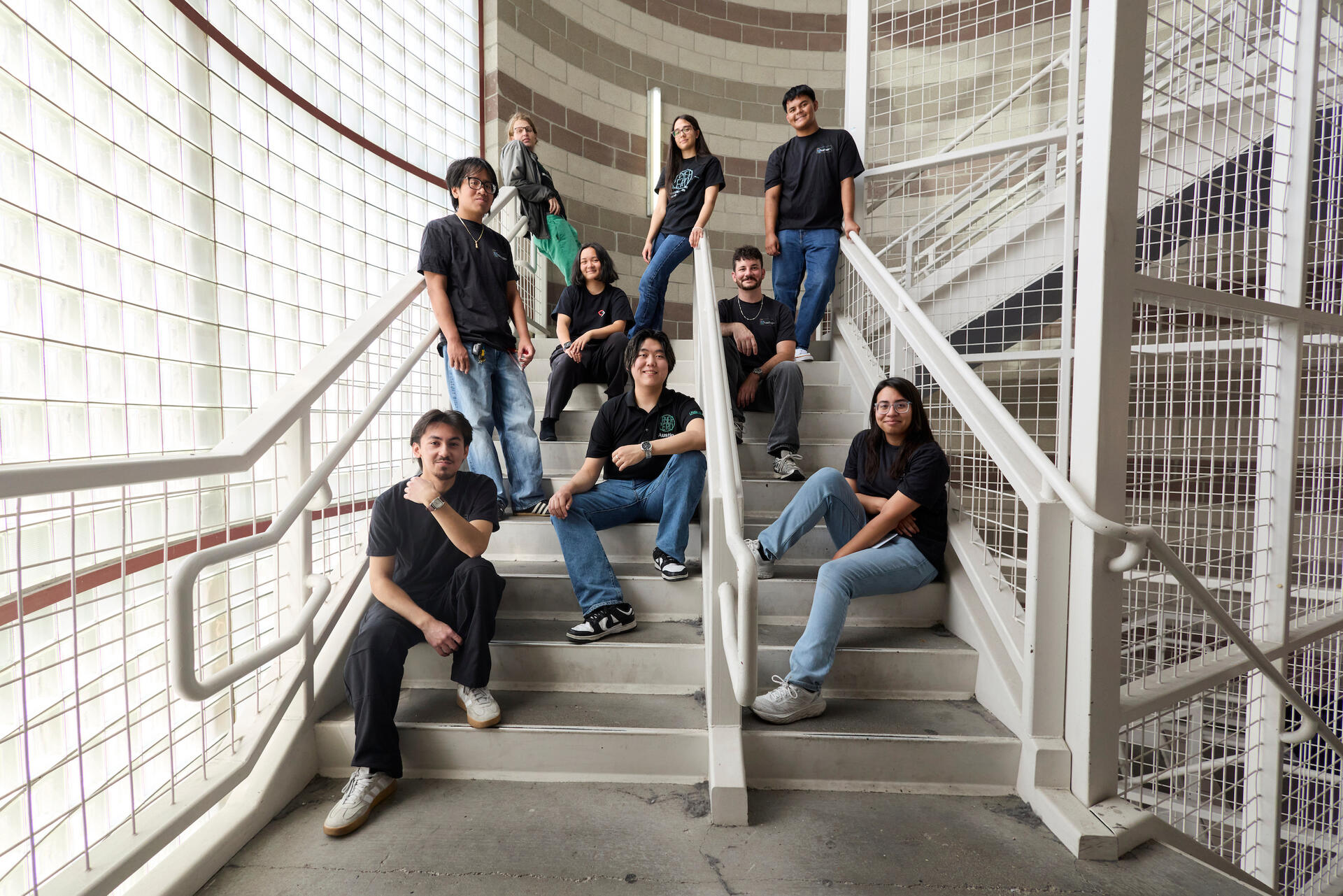 UNLV students who won the NCAE Cyber Games national championship